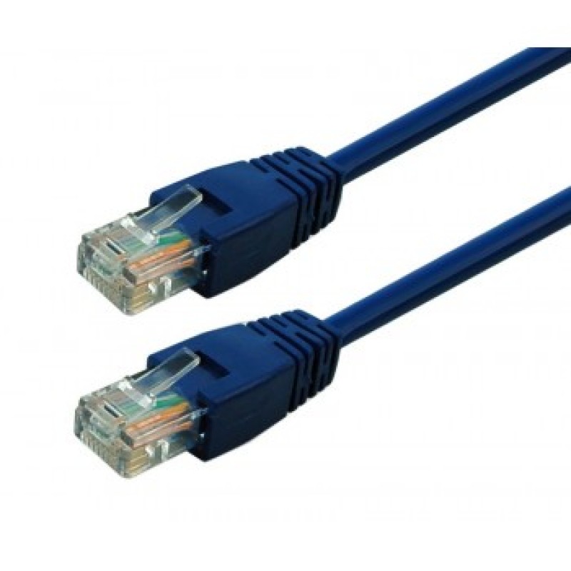 UTP ETHERNET CABLE 10m BLUE CAT 6 ΚΑΛΩΔΙΟ ΔΙΚΤΥΟΥ ΜΠΛΕ CAB-N020