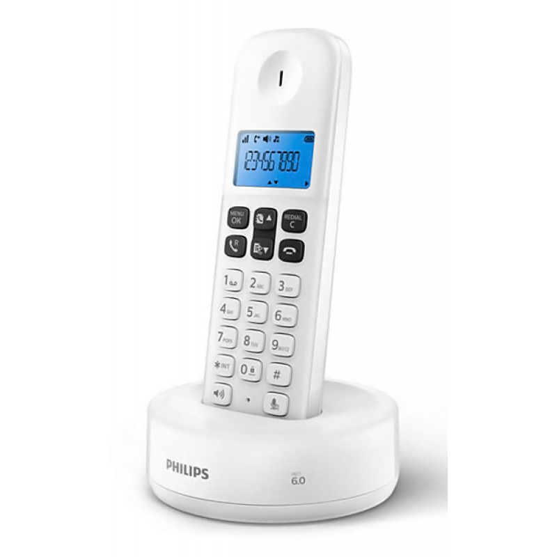 Philips D1611W-34 Wireless Telephone Device White Τηλεφωνική Συσκευή Ασύρματη Philips D1611W-34 Wireless Telephone Device White Τηλεφωνική Συσκευή Ασύρματη