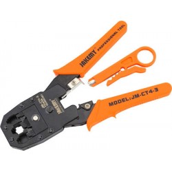 Crimping Tool Multi Network Modular Plier RJ45 RJ11 RJ12 Πένσα Μεταλλική Τηλεφώνου-Δικτύου JM-CT4-3 Crimping Tool Multi Network Modular Plier RJ45 RJ11 RJ12 Πένσα Μεταλλική Τηλεφώνου-Δικτύου JM-CT4-3