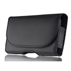 POWERTECH MOB-0444 UNIVERSAL LEATHER BELT CASE 5" BLACK  ΘΗΚΗ ΖΩΝΗΣ ΜΑΥΡΗ 