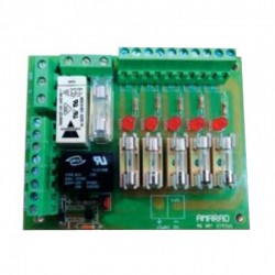 PCB-AMR-60-12-5-C CCTV BOARD DISTRIBUTER 5 CHANNELS ΠΛΑΚΕΤΑ ΚΑΤΑΝΕΜΗΤΗΣ 5 ΚΑΝΑΛΙΩΝ