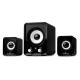 Powertech PT-843 2.1 Speakers 2 X 3 Watt & 1 X 5 Watt RMS Jack & USB Black Ηχεία Μαύρα Powertech PT-843 2.1 Speakers 2 X 3 Watt & 1 X 5 Watt RMS Jack & USB Black Ηχεία Μαύρα