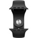 Apple Watch 42/44mm Band Black Λουράκι Rockrose RRBAWRJB