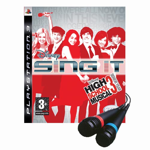 SING IT HIGH SCHOOL MUSICAL 3 + 2 MICROPHONES (PS3) SING IT HIGH SCHOOL MUSICAL 3 + 2 MICROPHONES (PS3)