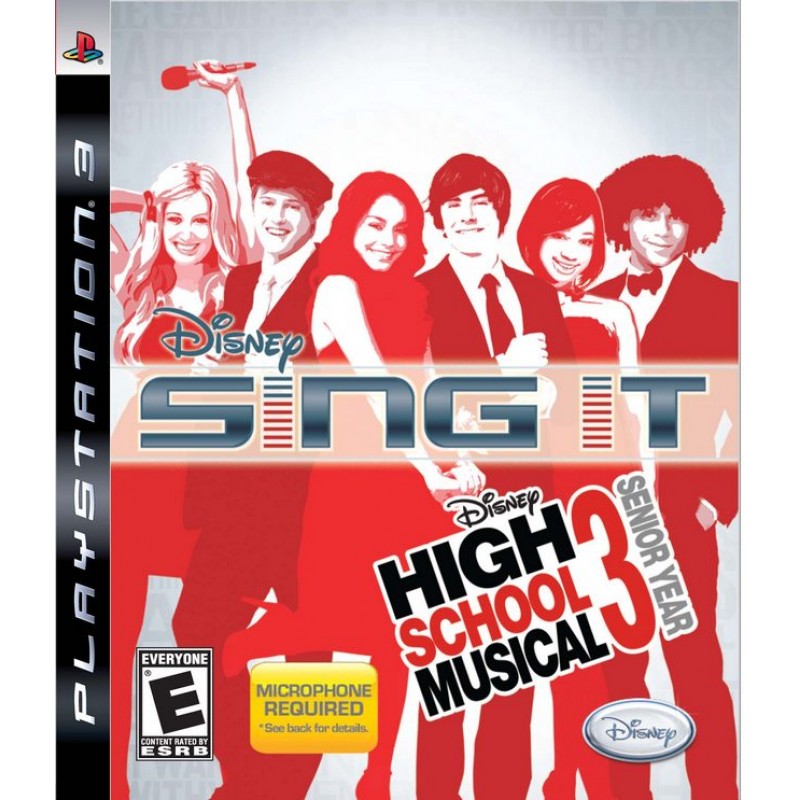 SING IT HIGH SCHOOL MUSICAL 3 SENIOR YEAR (PS3) SING IT HIGH SCHOOL MUSICAL 3 SENIOR YEAR (PS3)