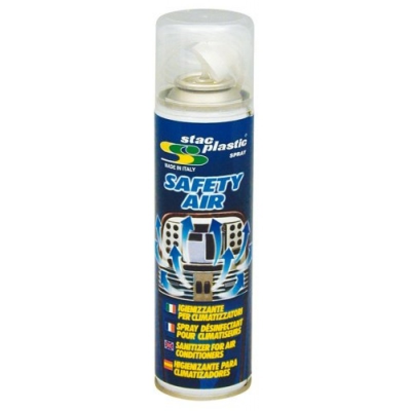 STAC PLASTIC SANITIZING SPRAY AIR CONDITION 400 ml SPREY ΚΑΘΑΡΙΣΤΙΚΟ ΑΝΤΙΜΥΚΗΤΙΑΚΟ ΣΠΡΕΙ A02237 80171