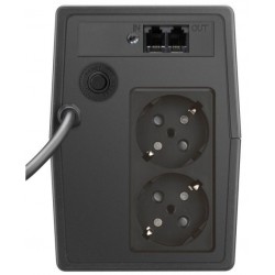 POWERTECH PT-1050VA [630W] BLACK LINE INTERACTIVE UPS ΣΥΣΤΗΜΑ ΑΔΙΑΛΕΙΠΤΗΣ ΤΡΟΦΟΔΟΣΙΑΣ ΡΕΥΜΑΤΟΣ PT1050