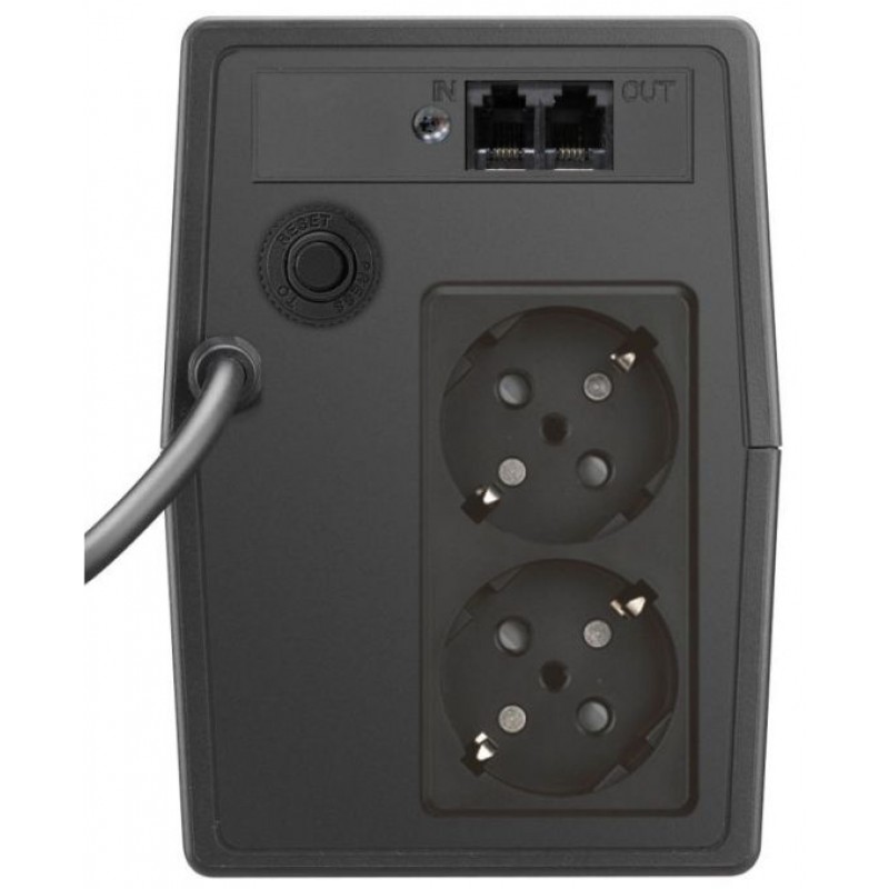 POWERTECH PT-1050VA [630W] BLACK LINE INTERACTIVE UPS ΣΥΣΤΗΜΑ ΑΔΙΑΛΕΙΠΤΗΣ ΤΡΟΦΟΔΟΣΙΑΣ ΡΕΥΜΑΤΟΣ PT1050