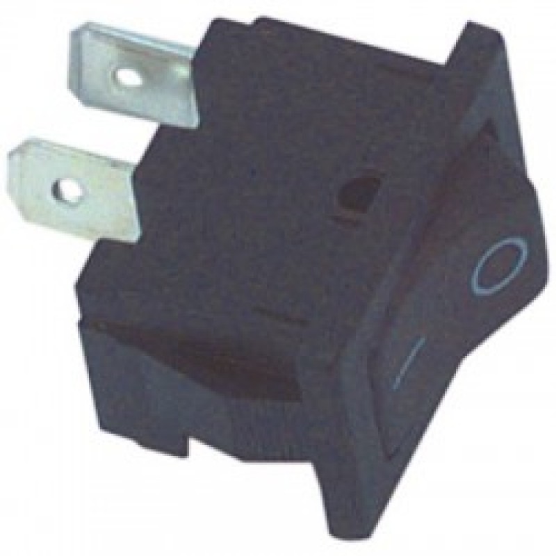 Power Switch On-Off Black 6A W8-12103 SWOO-001 Διακόπτης Τροφοδοσίας
