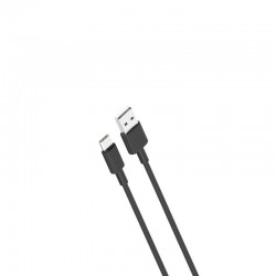 USB A 2.0 Cable Male To Type C Black 1m XO NB156 USB A 2.0 Cable Male To Type C Black 1m XO NB156