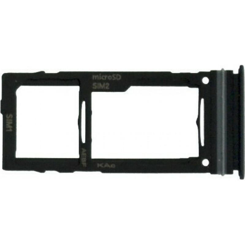 Βάση Κάρτας Μαύρη Samsung Galaxy A52s 5G A528 Sim Tray Black