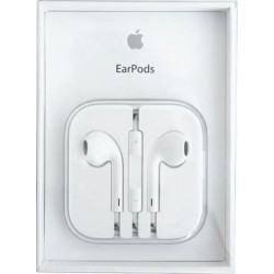 APPLE MD827ZM/Β EARPODS HEADSET & MICROPHONE HANDSFREE EARPHONES ON-OFF & VOLUME CONTROL WHITE iPHONE-SMART PHONE RETAIL ΑΚΟΥΣΤΙΚΑ ΜΕ ΜΙΚΡΟΦΩΝΟ ΨΕΙΡΕΣ ΛΕΥΚΑ BLISTER
