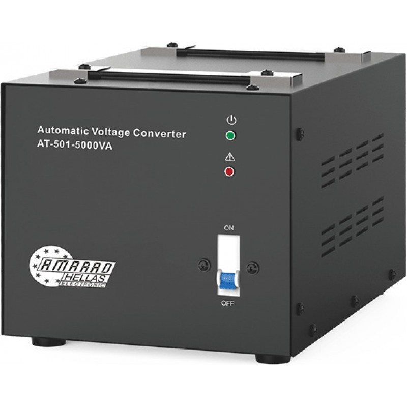 Μετασχηματιστής 220V-110V & 110V-220V Power AC Converter AT-501-5000VA Μετασχηματιστής 220V-110V & 110V-220V Power AC Converter AT-501-5000VA