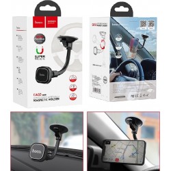 Βάση Στήριξης Κινητών Μαύρη Μαγνητική Car Holder Sucking Disc Black Magnetic Universal Hoco CA55