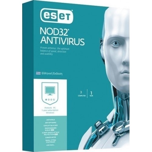 ANTIVIRUS ESET NOD32 (3 ΑΔΕΙΕΣ/1 ΧΡΟΝΟΣ) (PC) ANTIVIRUS ESET NOD32 (3 ΑΔΕΙΕΣ/1 ΧΡΟΝΟΣ) (PC)