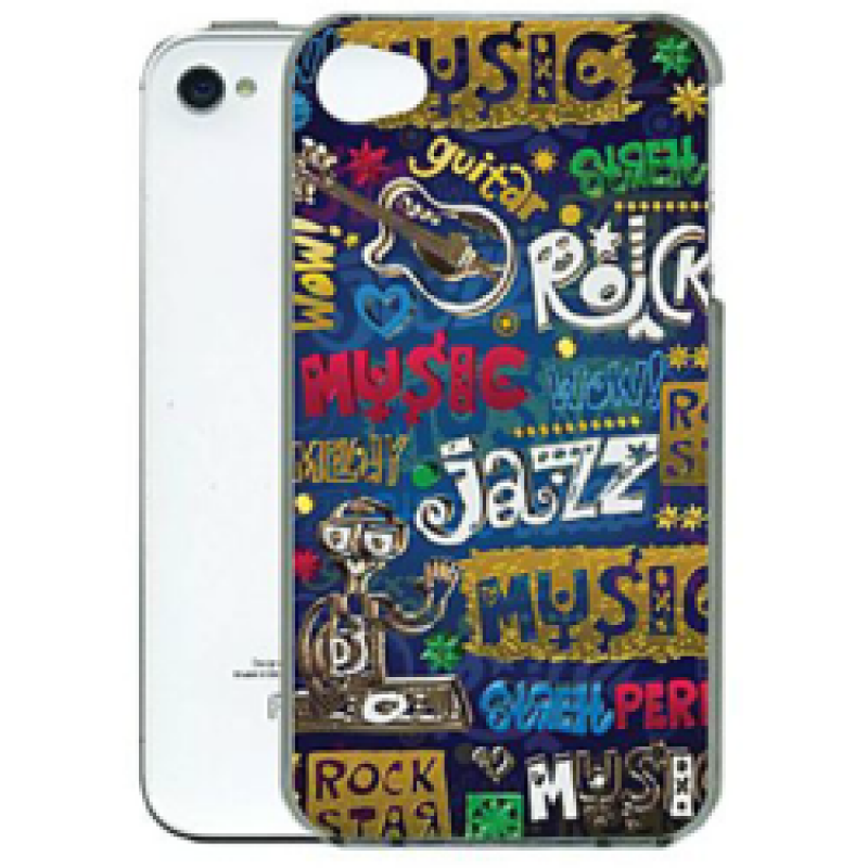 KANGAROOLAB iPHONE 4/4S PLASTIC PROTECTIVE 3D CASE ROCKIN MUSIC ΘΗΚΗ ΣΚΛΗΡΗ ΠΛΑΣΤΙΚΗ 26144
