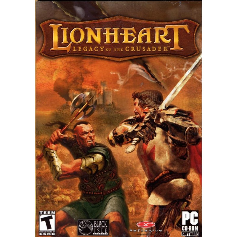 LIONHEART LEGACY OF THE CRUSADER -USED- (PC)