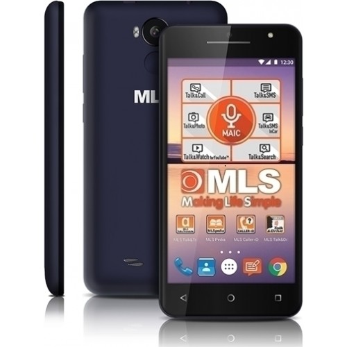 MLS F5 DS MOBILE SMARTPHONE BLACK-BLUE DUAL SIM 3G IPS 5" QUAD CORE 1.2 64bit 8GB GPS FM 8Mp & MAIC MLS F5 DS MOBILE SMARTPHONE BLACK-BLUE DUAL SIM 3G IPS 5" QUAD CORE 1.2 64bit 8GB GPS FM 8Mp & MAIC