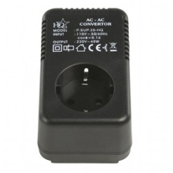 MINWA MW1P045FV STEP UP PLUG IN VOLTAGE AC/AC CONVERTER 110V-230V 45W