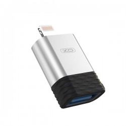 Adaptor Lightning Male To USB A 2.0 Female White Μετατροπέας XO NB186