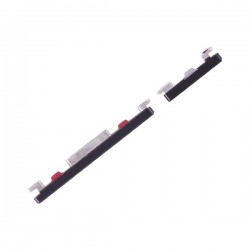 Καλωδιοταινία Έντασης Ήχου Huawei P30 Volume Button Flex Cable & Buttons Black