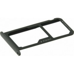 Βάση Κάρτας Διπλή Γκρι Huawei P9 Lite 2017 - P8 Lite 2017 Sim Tray Grey