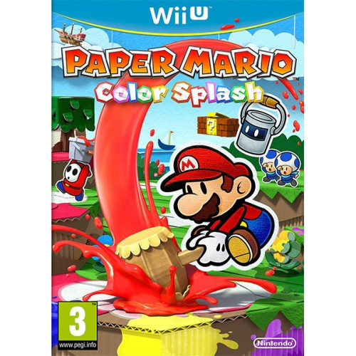 PAPER MARIO COLOR SPLASH WIIU (Wii-U) PAPER MARIO COLOR SPLASH WIIU (Wii-U)