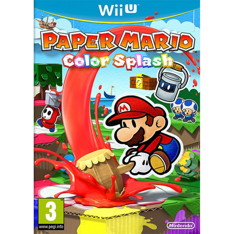 PAPER MARIO COLOR SPLASH WIIU (Wii-U) PAPER MARIO COLOR SPLASH WIIU (Wii-U)
