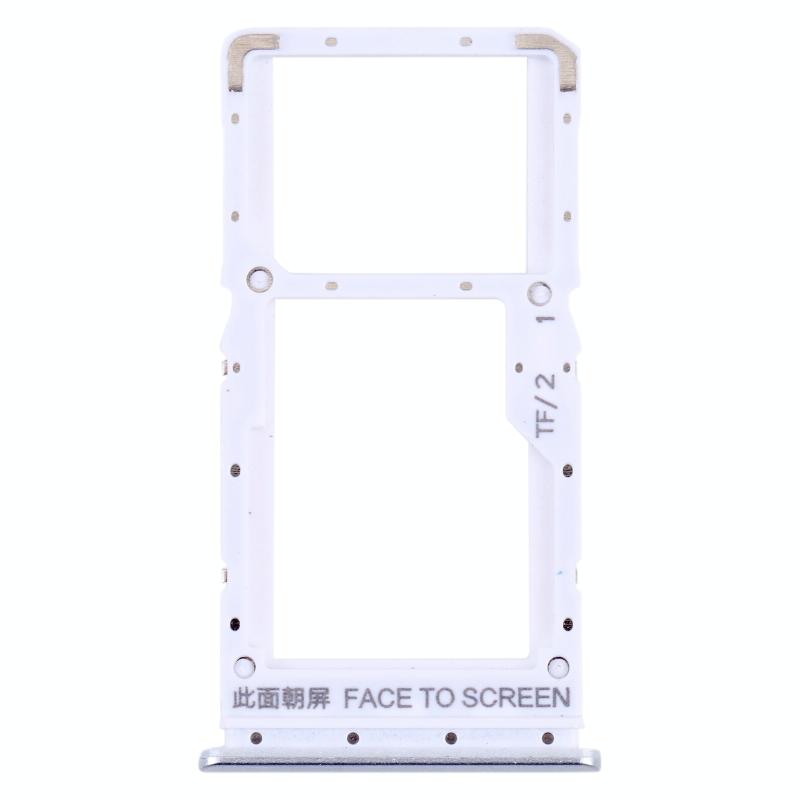 Βάση Κάρτας Ασημί Xiaomi Poco X3 GT Sim Tray Silver