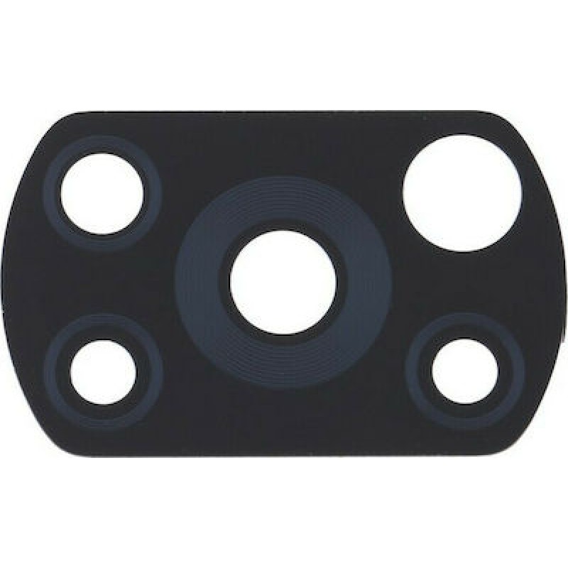 Γυαλί Πίσω Κάμερας Xiaomi Poco X3 Back Camera Lens Black