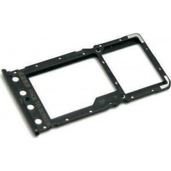 Βάση Κάρτας Μαύρη Xiaomi Redmi 6/6A Original Sim Tray Black