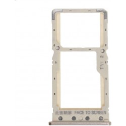 Βάση Κάρτας Χρυσή Xiaomi Redmi 6/6A Original Sim Tray Gold