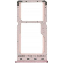 Βάση Κάρτας Ροζ Xiaomi Redmi 6/6A Original Sim Tray Pink