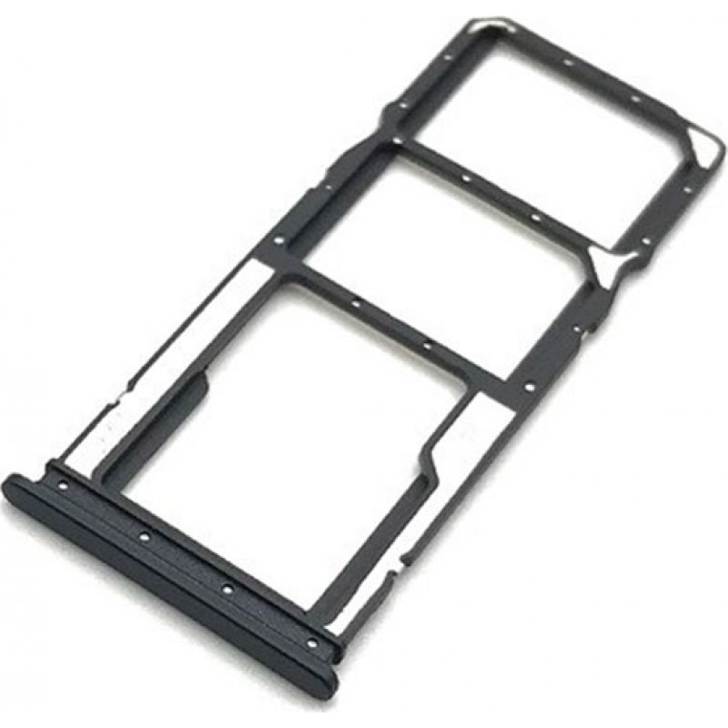 Βάση Κάρτας Μαύρο Xiaomi Redmi 8 Original Sim Tray Black