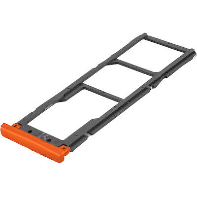 Βάση Κάρτας Πορτοκαλί Xiaomi Redmi 9c Sim Tray Orange