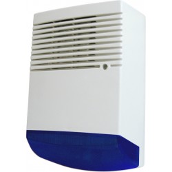 Outdoor White Siren Blue Optical Signaling Spark SL-650 Σειρήνα Εξωτερική Outdoor White Siren Blue Optical Signaling Spark SL-650 Σειρήνα Εξωτερική