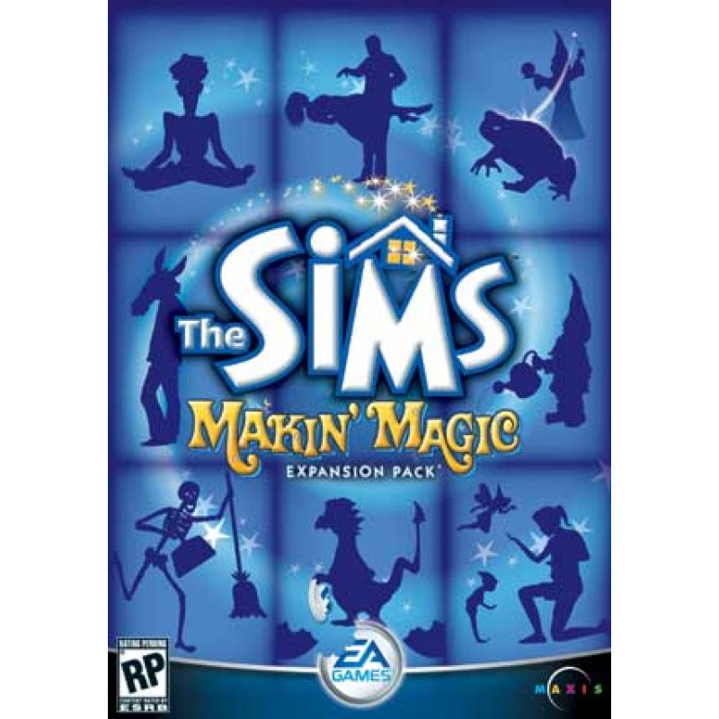 THE SIMS MAKIN MAGIC EXPANSION PACK -USED- (PC)