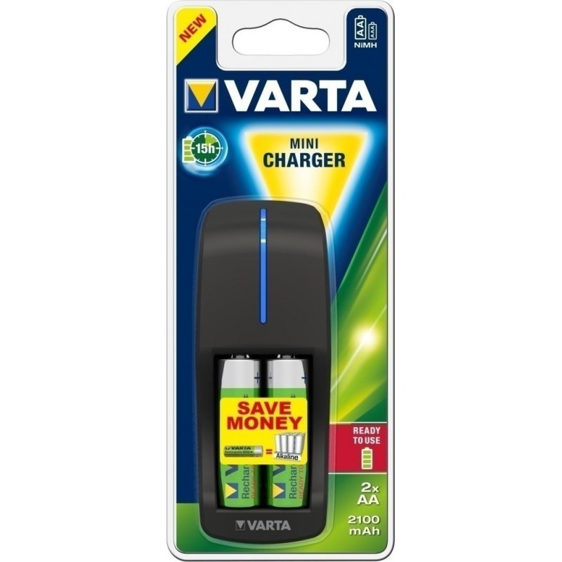 Φορτιστής Μπαταριών Battery Charger Ni-CD Ni-MH Varta (2XAA, 2XAAA)