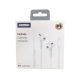 Earphones Stereo Lightning Handsfree White Ακουστικά Ενσύρματα Λευκά Jellico X12
