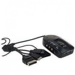 VGA BOX 3in1 ADAPTOR CONNECTION TO MONITOR (XBOX/GC/PS2/PS1)