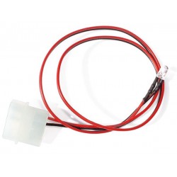 LAZER LAMP WHITE INTERNAL COMPUTER CASE I-LED-LAZER-WH