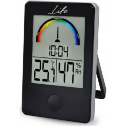 LIFE WES-100 THERMOMETER WITH HUMIDITY BLACK-SILVER ΘΕΡΜΟΜΕΤΡΟ ΥΓΡΟΜΕΤΡΟ ΜΑΥΡΟ-ΑΣΗΜΙ iTEMP LIFE WES-100 THERMOMETER WITH HUMIDITY BLACK-SILVER ΘΕΡΜΟΜΕΤΡΟ ΥΓΡΟΜΕΤΡΟ ΜΑΥΡΟ-ΑΣΗΜΙ iTEMP