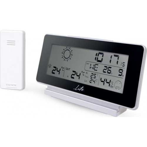 Life WES-200 Weather Station Wireless Clock Alarm Ασύρματος Μετεορολογικός Σταθμός Life WES-200 Weather Station Wireless Clock Alarm Ασύρματος Μετεορολογικός Σταθμός