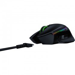 Razer Basilisk Ultimate Chroma Wireless & Wired Gaming Ενσύρματο Και Ασύρματο Ποντίκι Μαύρο