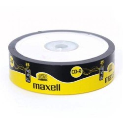 CD-R MAXELL 700Mb 52Χ ΚΕΝΑ ΕΓΓΡΑΨΙΜΑ CDR 80" SPINDLE [PACK 25] CD0091
