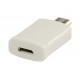 ADAPTER MHL USB 11 PIN MICRO B MALE/FEMALE WHITE ADAPTOR VALUELINE VLMP39020W