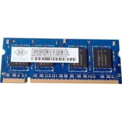 512Mb MEMORY RAM SODIM DDR2 -667Mhz- NANYA NT512T64UH8B0FN-3C ΜΝΗΜΗ (PC)