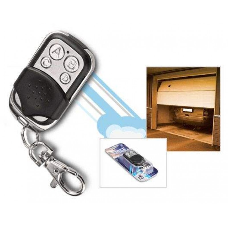 REMOTE CONTROL DUPLICATOR 433Mhz SILVER/BLACK SIMPLE 4 SUPERIOR (GARAGE DOOR/LOCKS) YET004