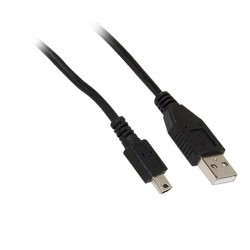 USB A 2.0 MALE TO MINI USB 4pin MALE 1,8m CABLE-160 USB A 2.0 MALE TO MINI USB 4pin MALE 1,8m CABLE-160