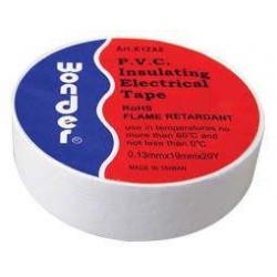 INSULATING ELECTRICAL TAPE PVC WONDER WHITE ΜΟΝΩΤΙΚΗ ΤΑΙΝΙΑ ΛΕΥΚΗ 21G13 19mm x 20m